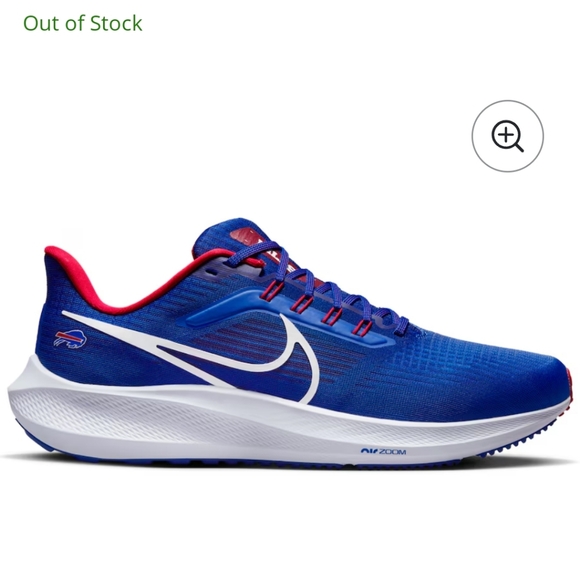 Buffalo Bills NIKE Zoom Pegasus 39 Running Shoe - Picture 11 of 11